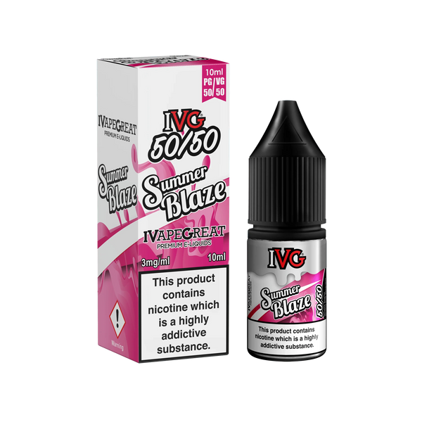 IVG 50/50 Summer Blaze 3MG 6MG 12MG - Vape Connect Online