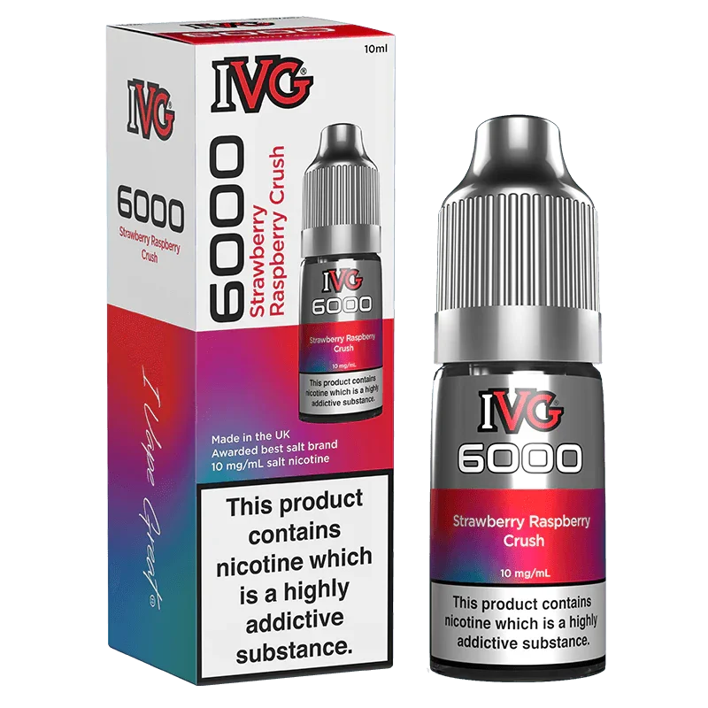 IVG 6000 Bubblegum Berry Wave Nic Salts