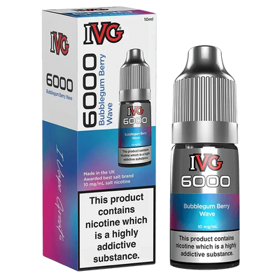 IVG 6000 Bubblegum Berry Wave Nic Salts