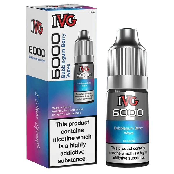 IVG 6000 Bubblegum Berry Wave Nic Salts
