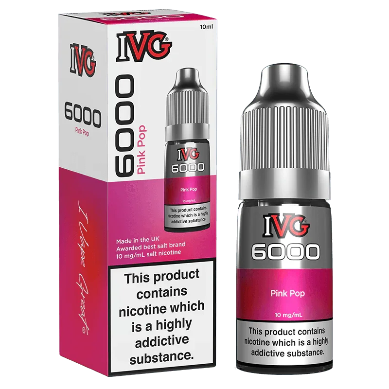 IVG 6000 Bubblegum Berry Wave Nic Salts