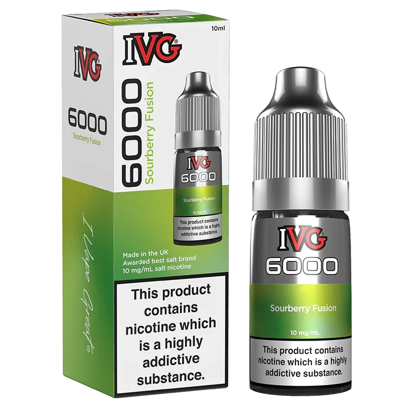 IVG 6000 Bubblegum Berry Wave Nic Salts