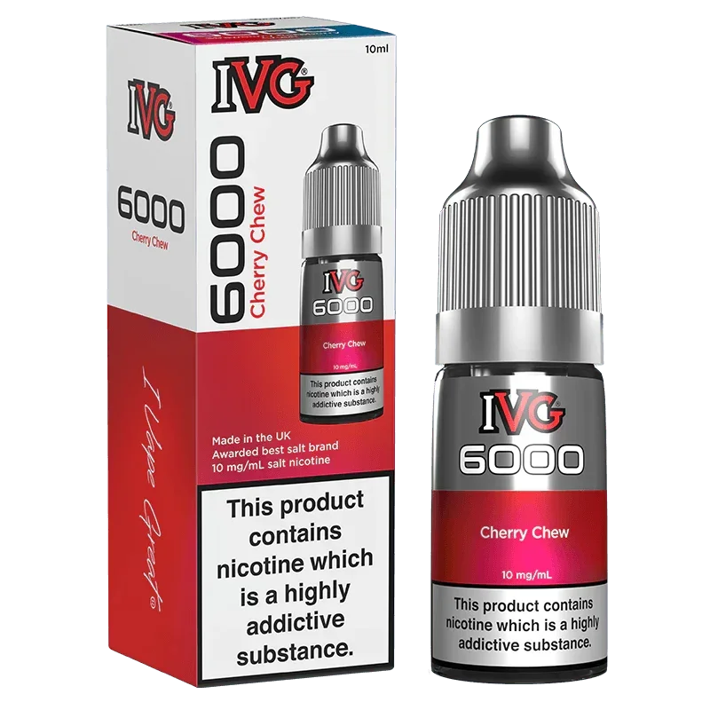 IVG 6000 Cherry Chew Nic Salts