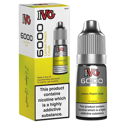 IVG 6000 Lemon Peach Crush Nic Salts