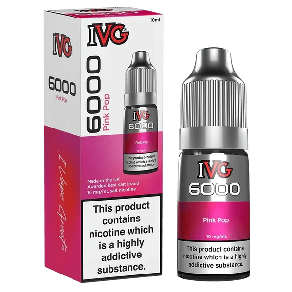 IVG 6000 Pink Pop Nic Salts
