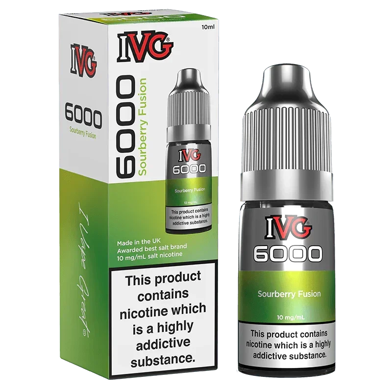 IVG 6000 Sourberry Fusion Nic Salts