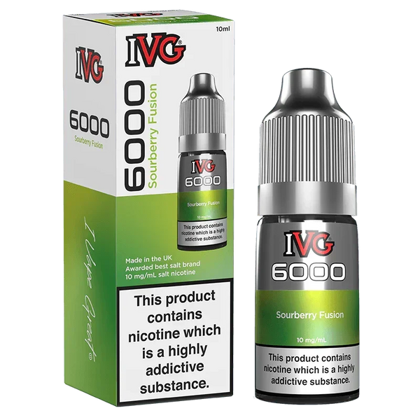 IVG 6000 Sourberry Fusion Nic Salts