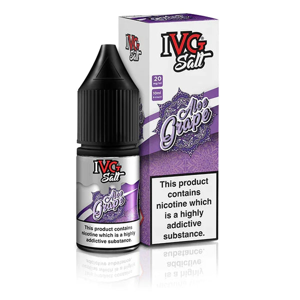 IVG Aloe Grape 10MG Salt Nicotine - Vape Connect Online