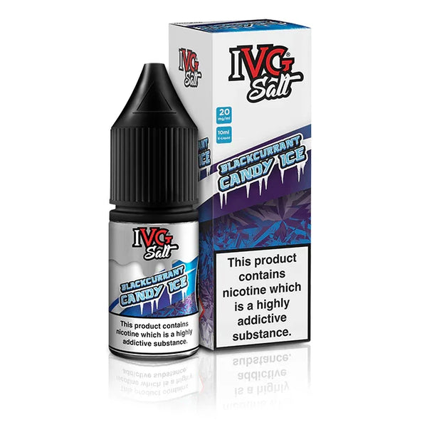 IVG Blackcurrant Candy Ice 10MG Salt Nicotine - Vape Connect Online