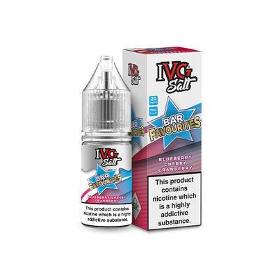 IVG Blueberry Cherry Cranberry 20MG Salt Nicotine - Vape Connect Online