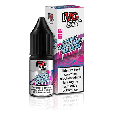 IVG Cherry Bubblegum Breeze 10MG Salt Nicotine - Vape Connect Online