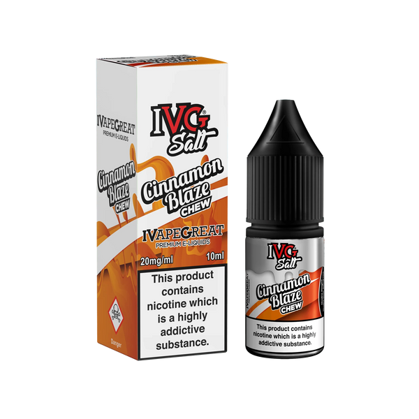 IVG Cinnamon Blaze 20MG Salt Nicotine - Vape Connect Online