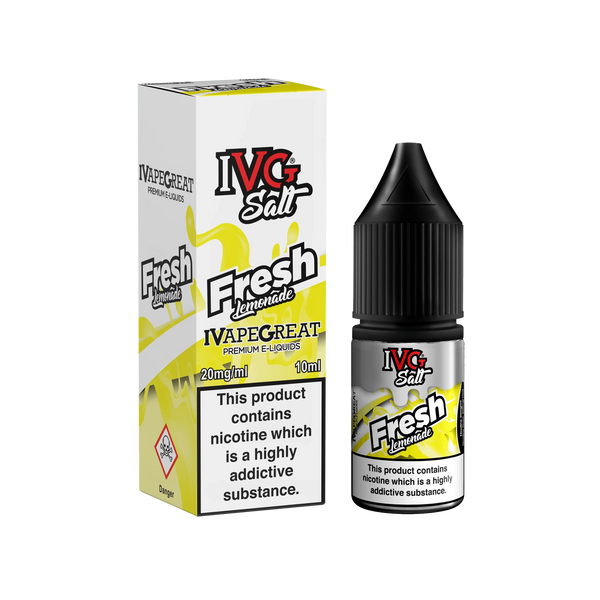 IVG Fresh Lemonade 10MG Salt Nicotine - Vape Connect Online