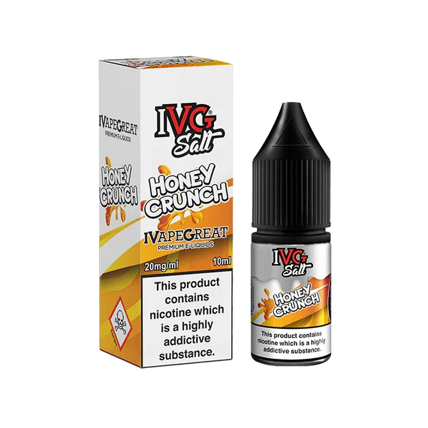 IVG Honey Crunch 10MG Salt Nicotine - Vape Connect Online