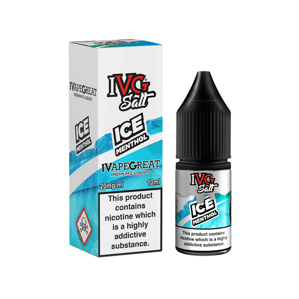IVG Ice Menthol 20MG Salt Nicotine - Vape Connect Online