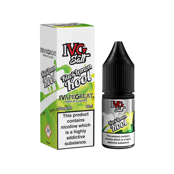 IVG Kiwi Lemon Cool 20MG Salt Nicotine - Vape Connect Online