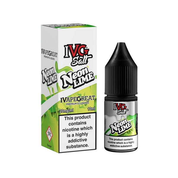 IVG Neon Lime 20MG Salt Nicotine - Vape Connect Online