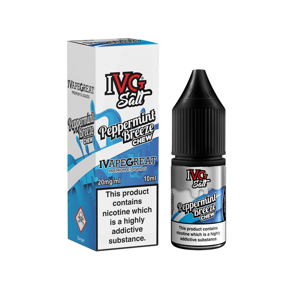 IVG Peppermint Breeze 10MG Salt Nicotine - Vape Connect Online