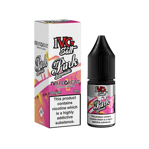 IVG Pink Lemonade 20MG Salt Nicotine - Vape Connect Online