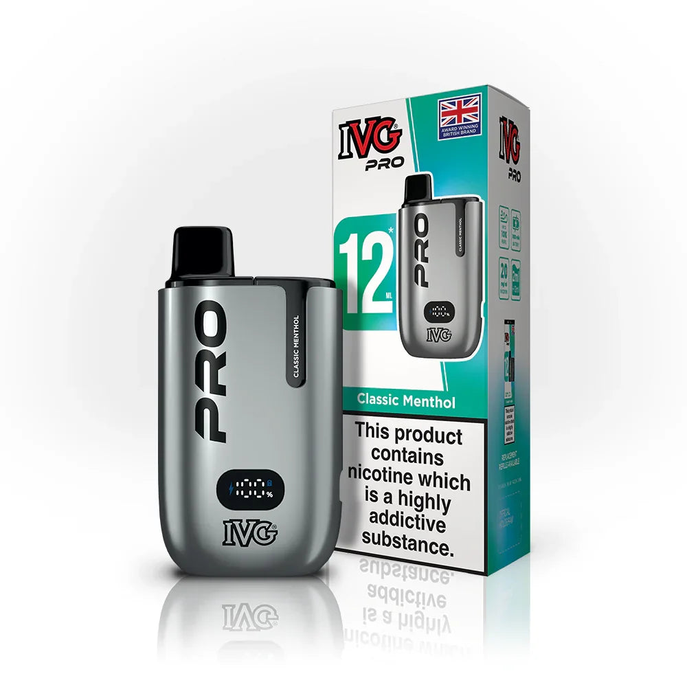 IVG Pro 12 Classic Menthol Vape Kit