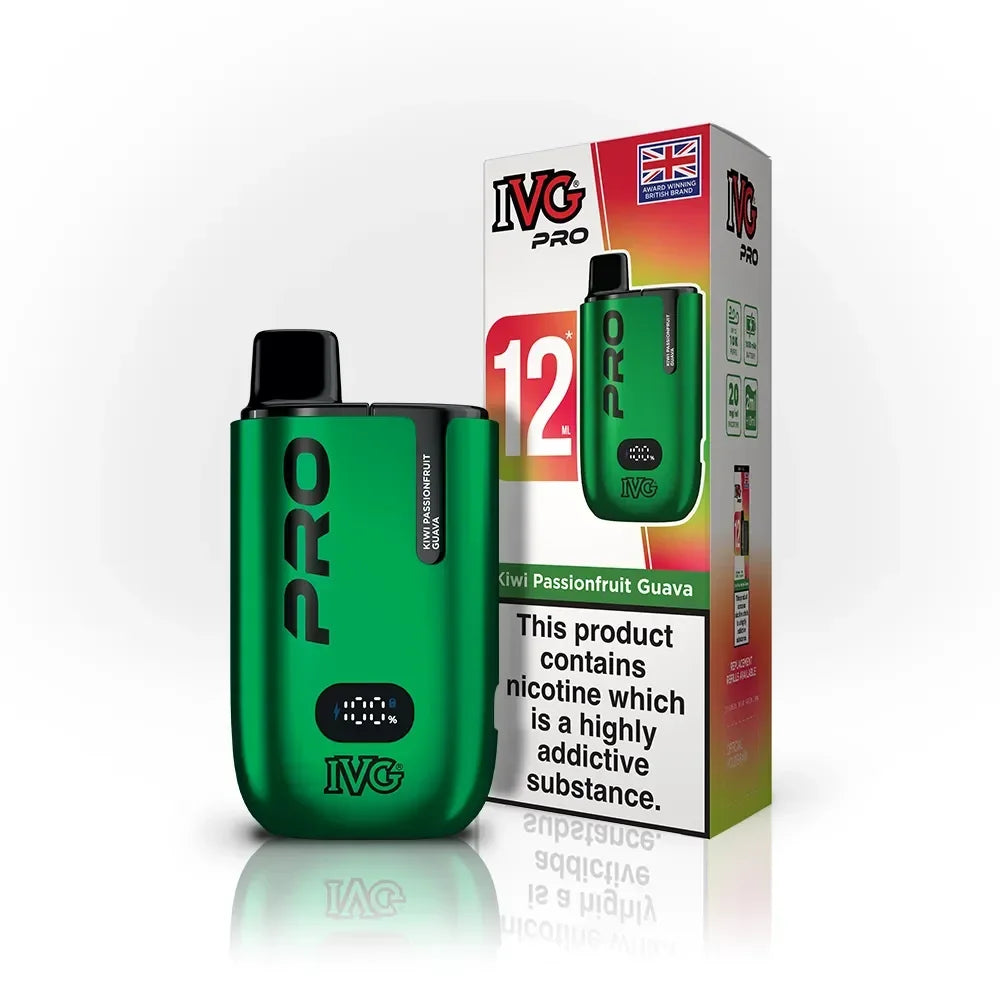 IVG Pro 12 Kiwi Passionfruit Guava Vape Kit