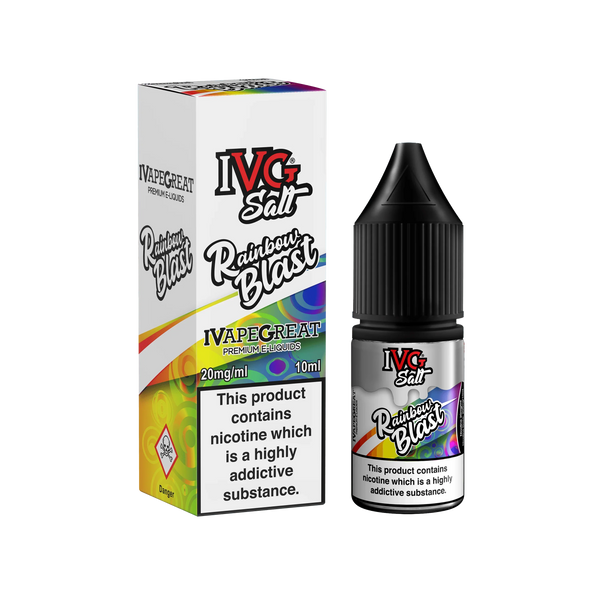 IVG Rainbow Blast 20MG Salt Nicotine - Vape Connect Online
