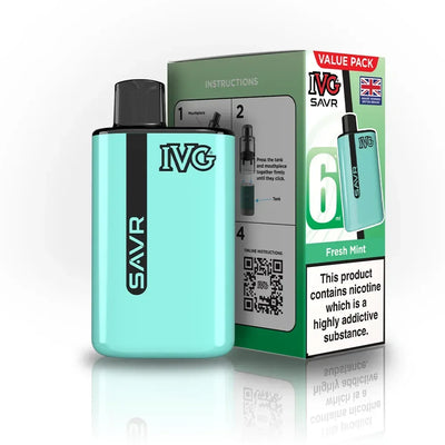 IVG SAVR Fresh Mint Vape Kit