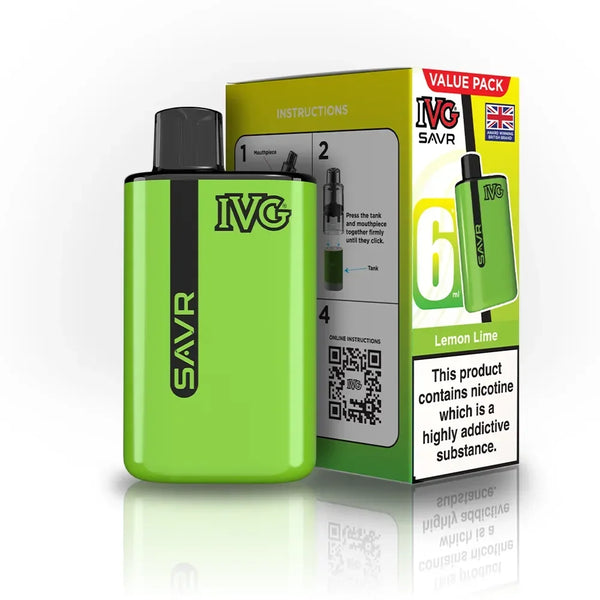 IVG SAVR Lemon Lime Vape Kit