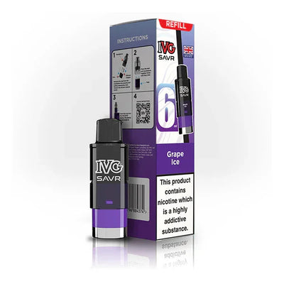 IVG SAVR Pod Grape Ice