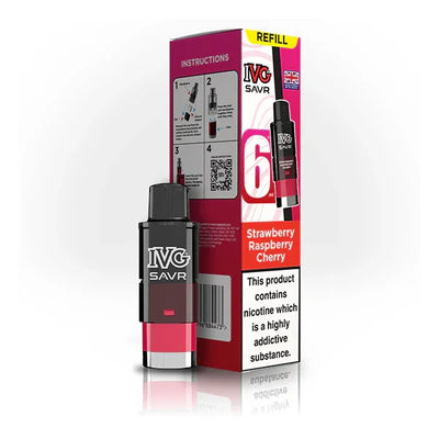 IVG SAVR Pod Strawberry Raspberry Cherry