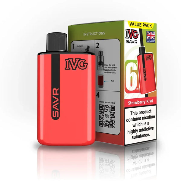 IVG SAVR Strawberry Kiwi Vape Kit