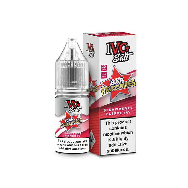 IVG Strawberry Raspberry 10MG Salt Nicotine - Vape Connect Online