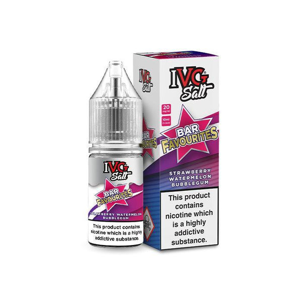 IVG Strawberry Watermelon Bubblegum 20MG Salt Nicotine - Vape Connect Online