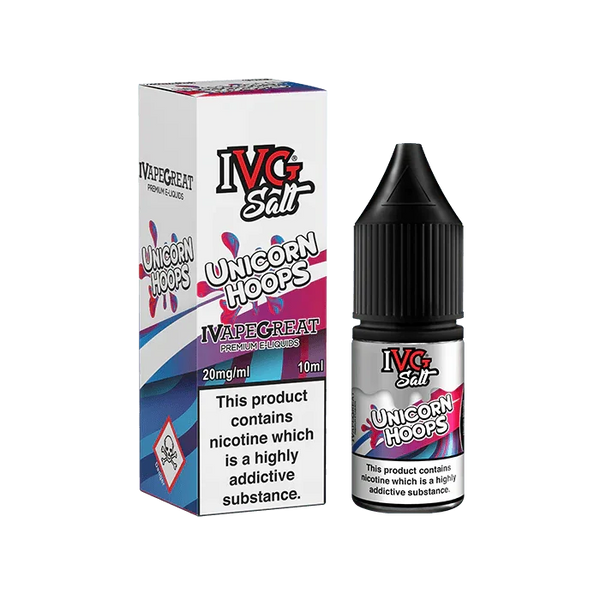 IVG Unicorn Hoops 20MG Salt Nicotine - Vape Connect Online