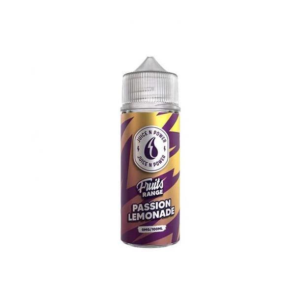 JNP Passion Lemonade 100ml 0MG Shortfill - Vape Connect Online