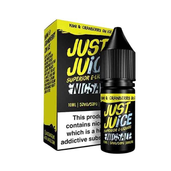 Just Juice Kiwi & Cranberry on Ice 5mg - Vape Connect Online