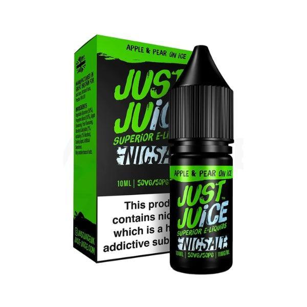 Just Juice Salt Apple & Pear on ice 5mg - Vape Connect Online
