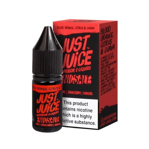 Just Juice Salt Blood Orange, Citrus & Guava 20mg - Vape Connect Online