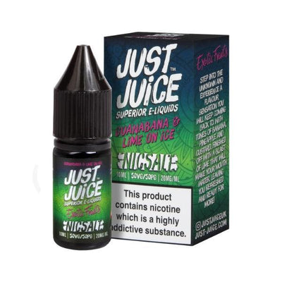 Just Juice Salt Guanabana & Lime On Ice 20mg - Vape Connect Online