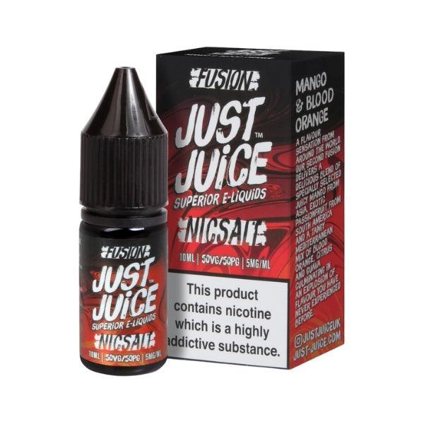 Just Juice Salt Mango & Blood Orange On Ice - Vape Connect Online
