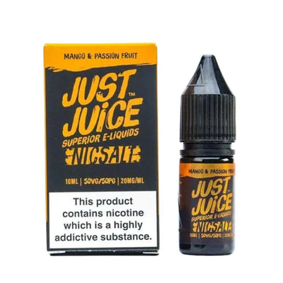 Just Juice Salt Mango & Passion Fruit 5mg - Vape Connect Online