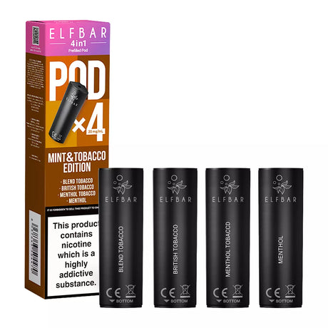 Elf Bar 4 in 1 Prefilled Pods