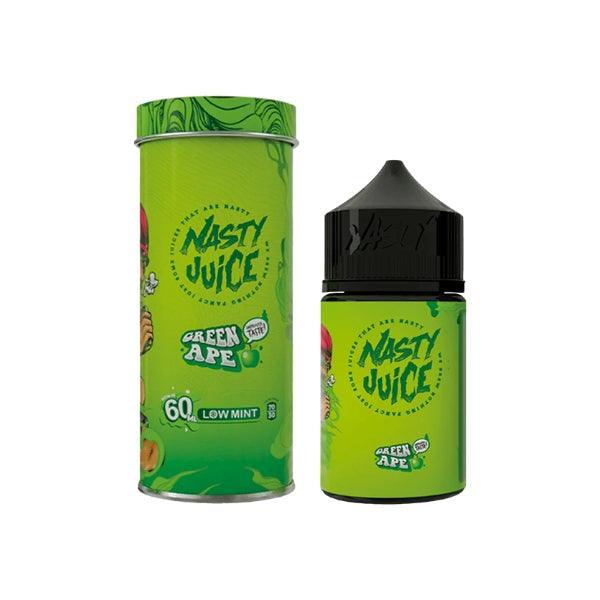 Nasty Juice Green Ape Apple 50ML 0MG - Vape Connect Online