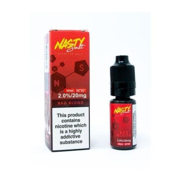 Nasty juice salt bad blood 20mg - Vape Connect Online