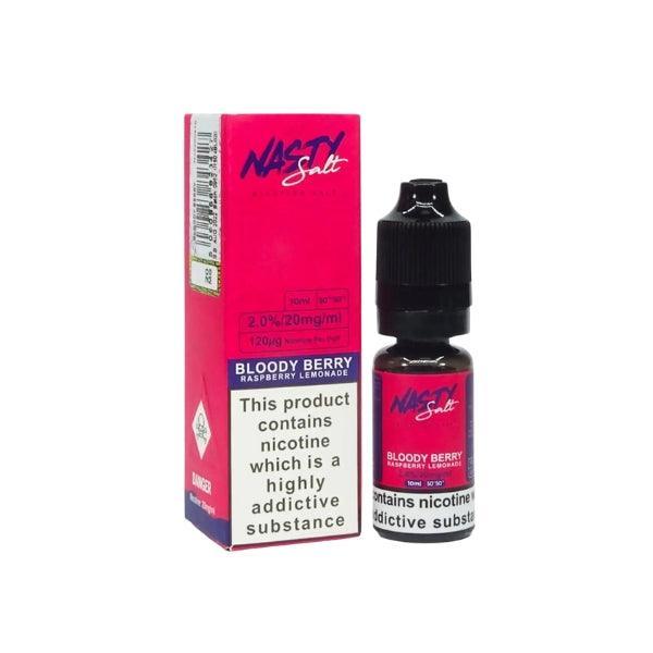Nasty Juice salt Bloody Berry 20mg - Vape Connect Online