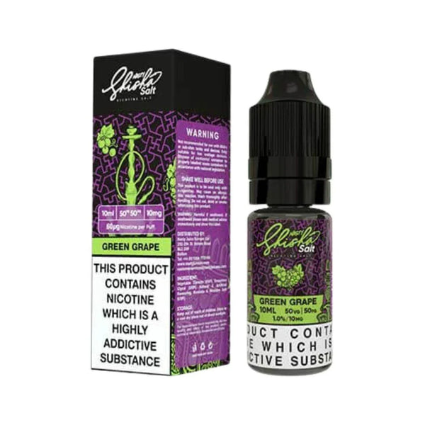 Nasty Juice salt Green Grape 10mg - Vape Connect Online