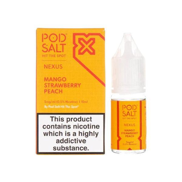 Nexus Mango Strawberry Peach 5mg - Vape Connect Online
