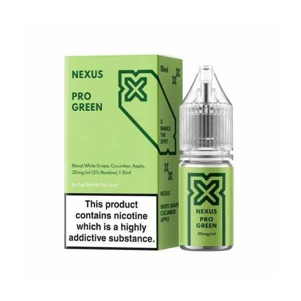 Nexus pro green 20mg salt - Vape Connect Online