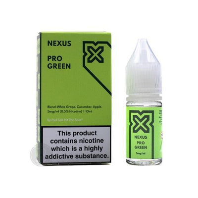Nexus pro green 5mg salt - Vape Connect Online