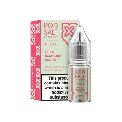 Nexus Salt Fresh Raspberry Mojito - Vape Connect Online